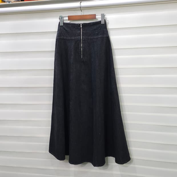 JAPAN 빈티지 archives 데님 롱스커트- 우먼M