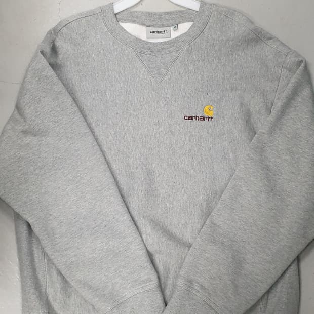 칼하트 아메리칸 스크립트 맨투맨 M