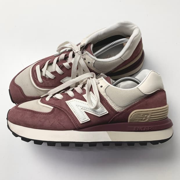 [260/정품] 뉴발란스 574 레거시 버건디 남성 운동화 신발
