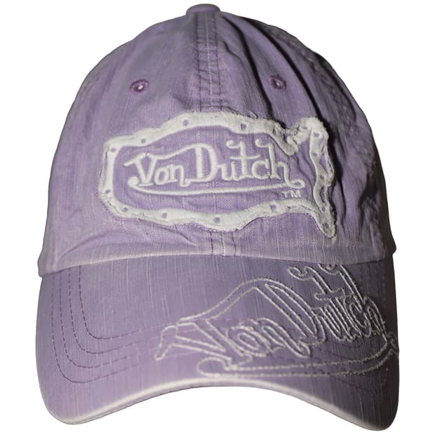 [정품]본더치 라벤지 퍼플 데미지 캡