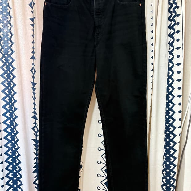 리바이스 / 리바이스 615 오렌지탭 블랙 데님