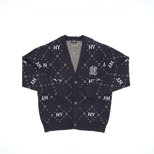[L] MLB 다이아 모노그램 가디건 0119H1