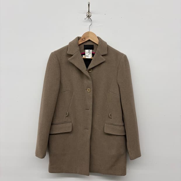 D&G 빈티지 모직 코트 브라운 여/S