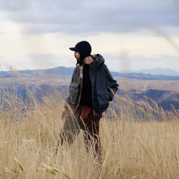[40] 바버 캡틴선샤인 숏 후드 자켓