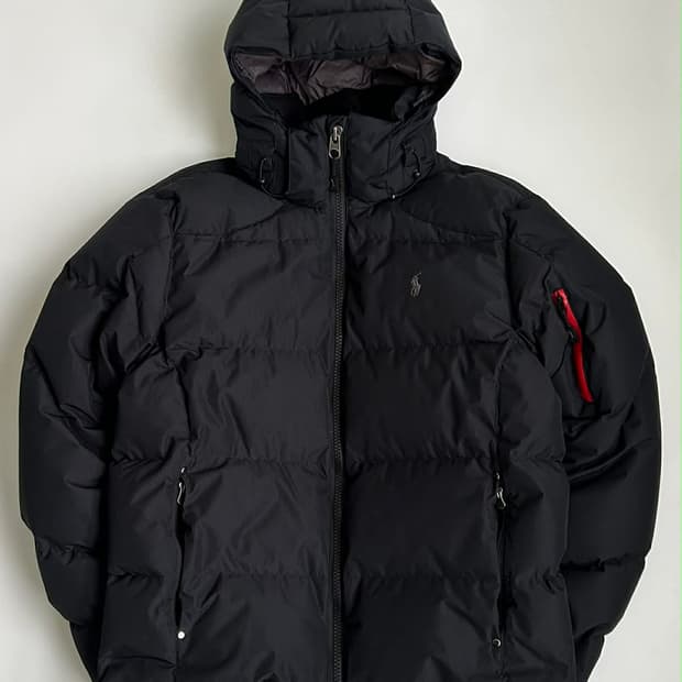 [M] 폴로 랄프로렌 22fw 신형 큐알 다운 자켓 후드 푸퍼 패딩