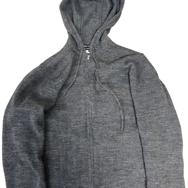 꼼데가르송 옴므플러스 후드 집업 L