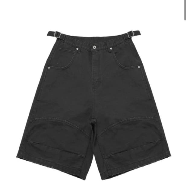 mjd CANVAS 3D KNEE SHORTS CHARCOAL