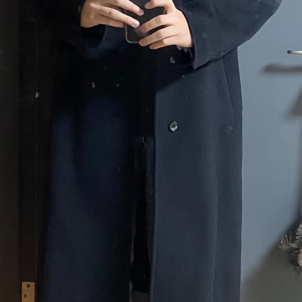LG tngt 캐시미어 코트 블랙 발마칸 끈코트 팝니다