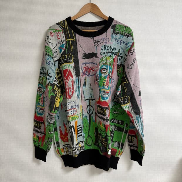 와코마리아 바스키아 모헤어 스웨터