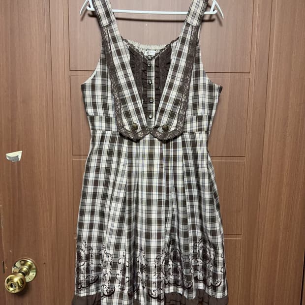 Axes femme 엑시즈팜 모리걸 일본 빈티지 앤틱 자수 레이스 원피스