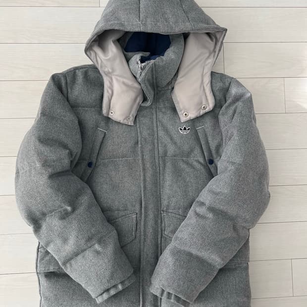 아디다스 그레이 패딩 85