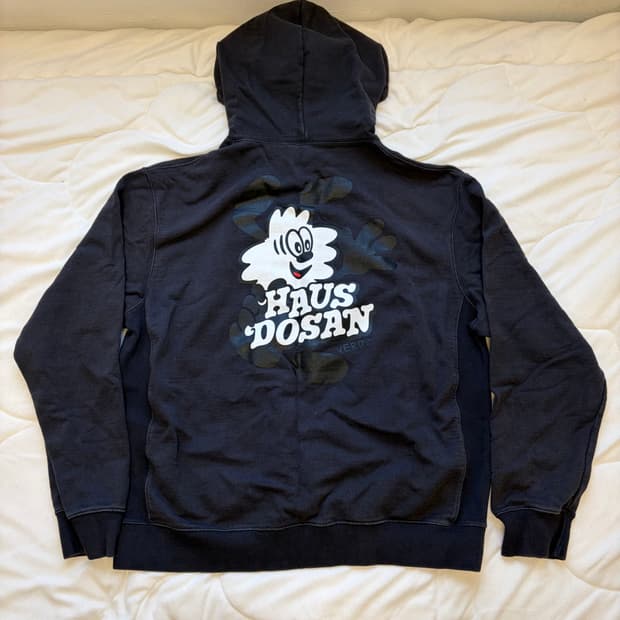 [XL] 베르디 하우스 도산 후드티 블랙 휴먼메이드