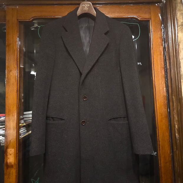 아르마니 꼴레지오니 체스터필드코트 