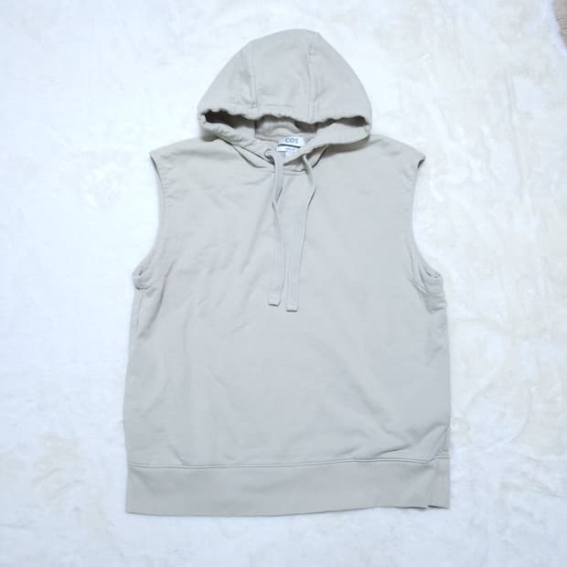 코스 여성 후드조끼 M 03302 뽀샤샤