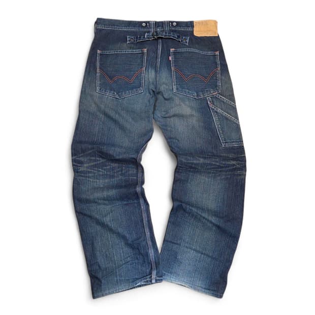 JPN 에드윈 신치백 카펜터 데님 팬츠 (실36in)