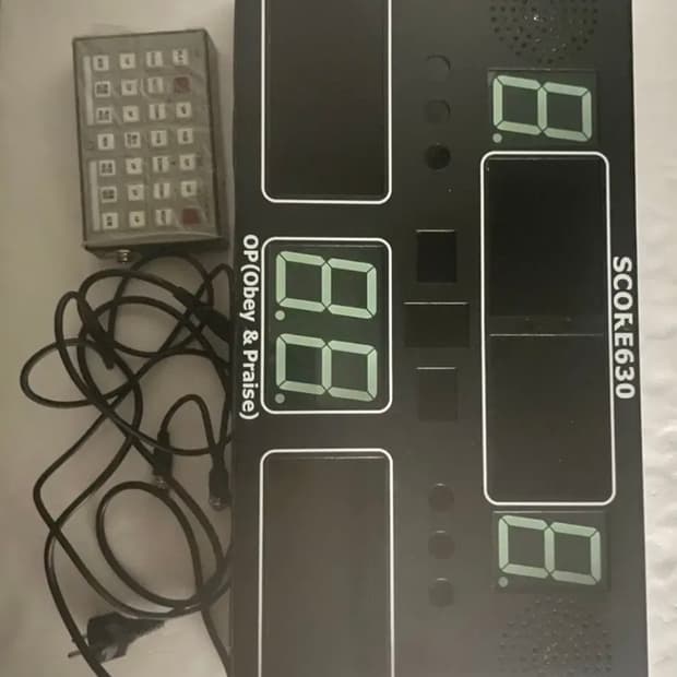 농구 스코어 전자 스코어 630 점수판