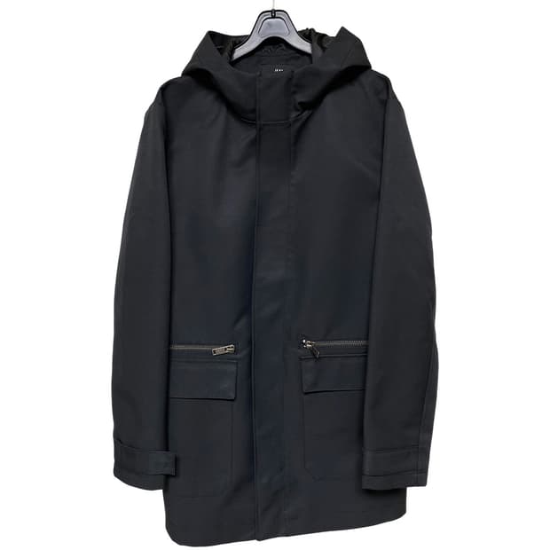 H&M 후디 하프 코트