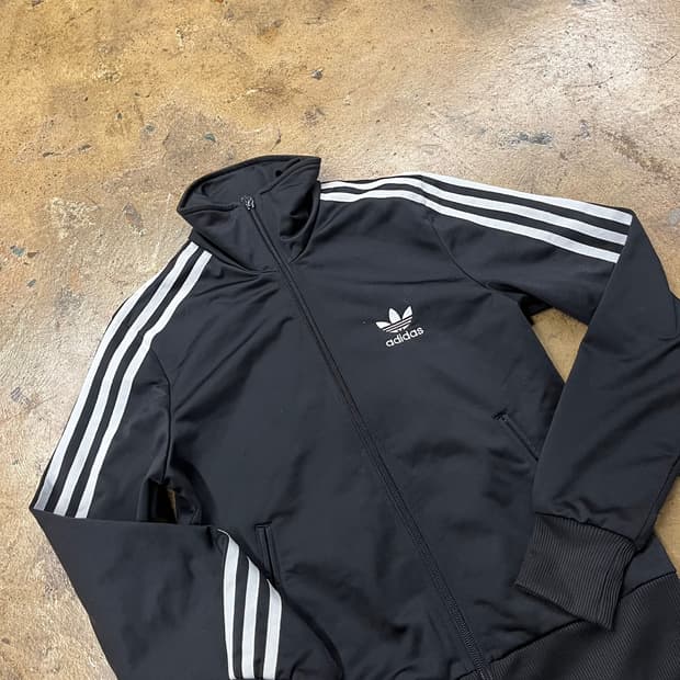 [정품/90] 아디다스 삼선 트랙탑 블랙 검흰 져지 b8