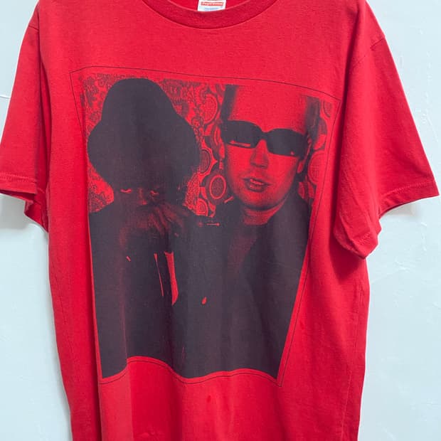 2010 S/S 슈프림 X 스페셜즈 (영국밴드) 티 레드