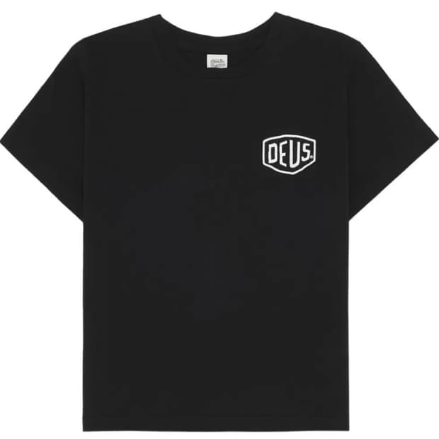 데우스 엑스 마키나 서울 컬리지 티셔츠 블랙 키즈 9