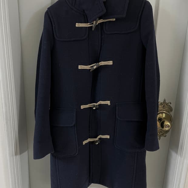 유니클로 2016 떡볶이코트 더플코트 네이비 L