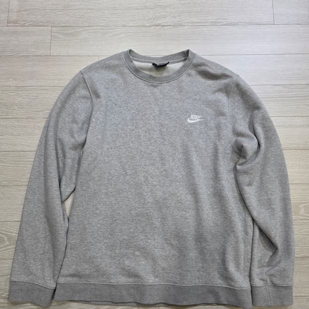 나이키 회색 맨투맨 XL 정품