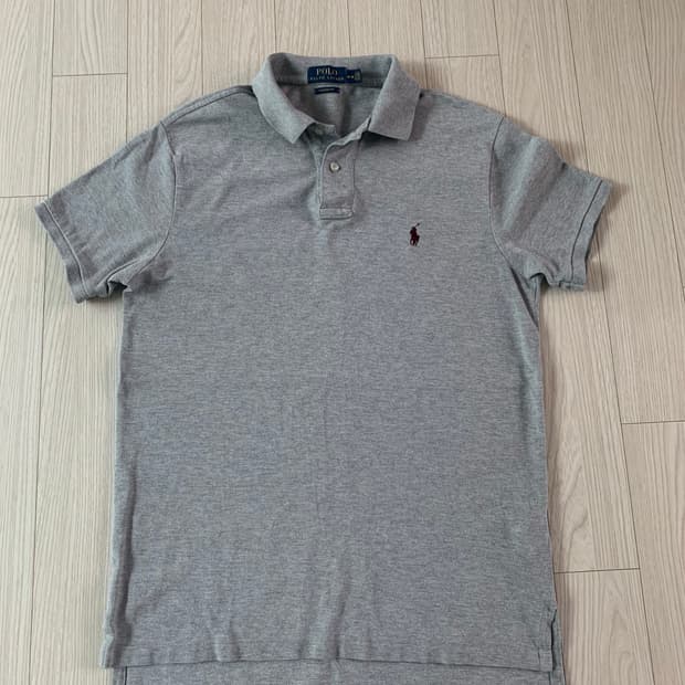 폴로 랄프로렌 그레이 반팔 카라티
