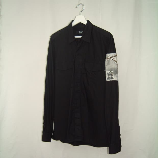 Raf by Rafsimons patched shirt 50