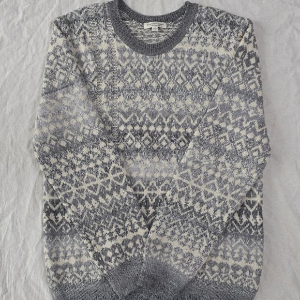 Thursday Island 써스데이아일랜드 노르딕 패턴 니트