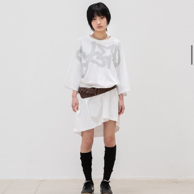 이스트쿤스트 STOP BOXY TEE_WHITE