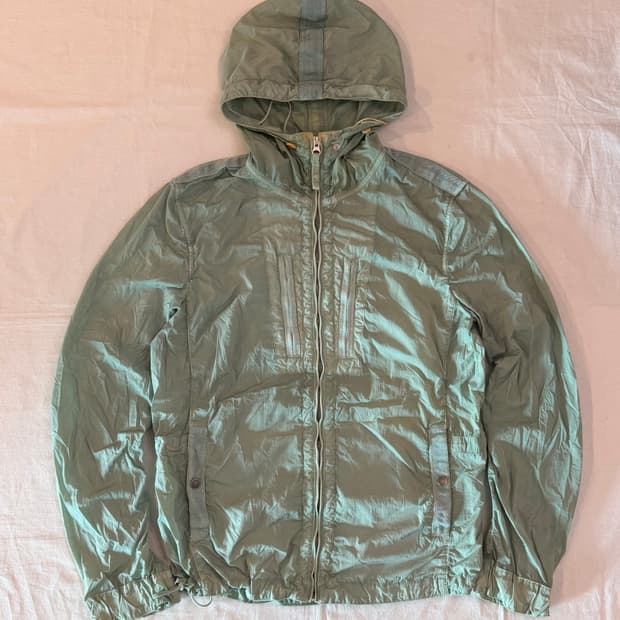 CP 컴퍼니 나일론 바람막이 자켓 민트그린