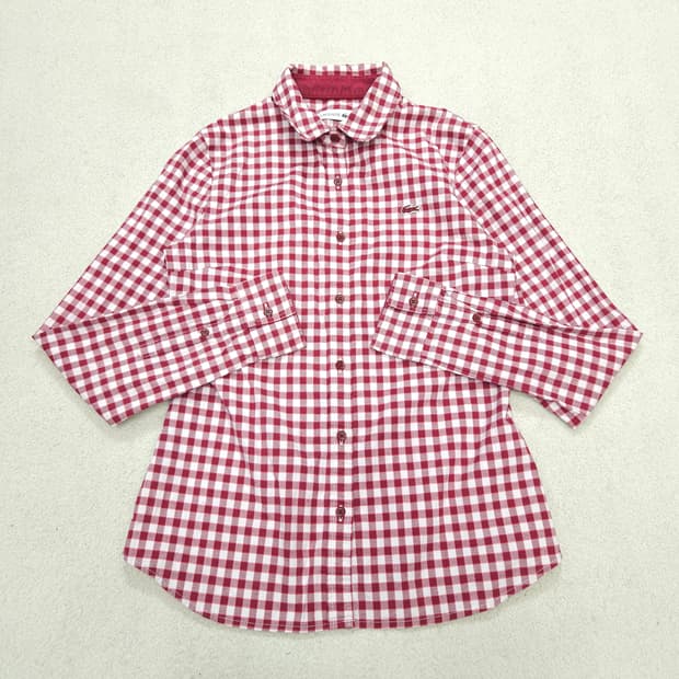 라코스테 체크 셔츠 34