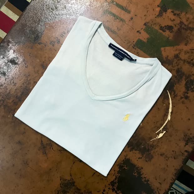 폴로랄프로렌 라이트 민트 롱 슬리브 여성 55 사이즈