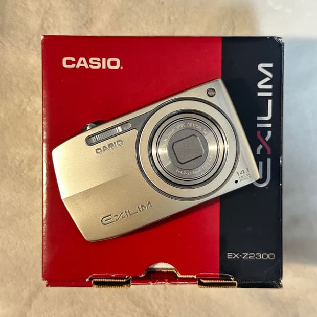 *풀박스* 카시오 엑슬림 z2300 디카/디지털카메라 