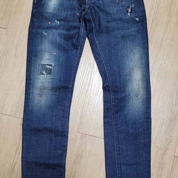 디스퀘어드 앞지퍼 방패진 쿨가이 s71la0815 EU46