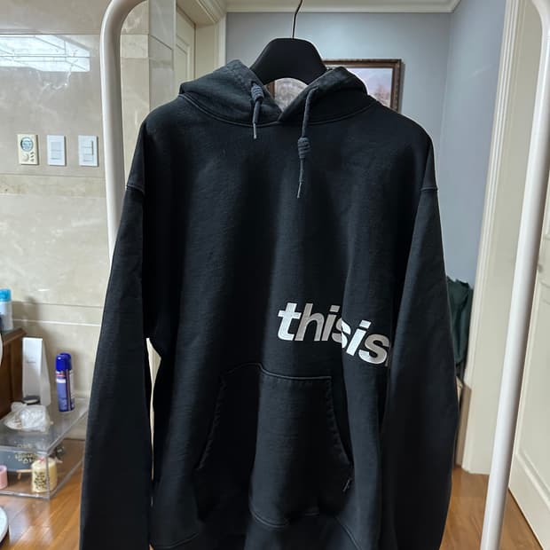 디스이즈네버뎃 후드티 판매합니다