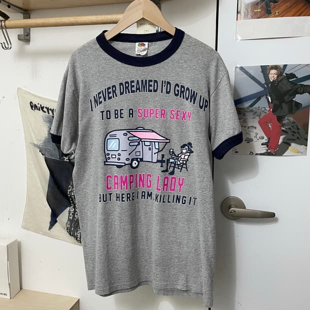 슈퍼섹시 링거 티셔츠 (M)