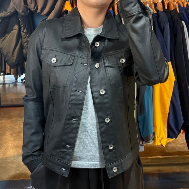 Xero vintage 데님 왁싱 자켓