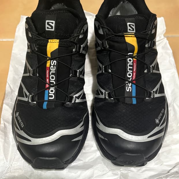 살로몬 xt-6 gtx 블랙실버