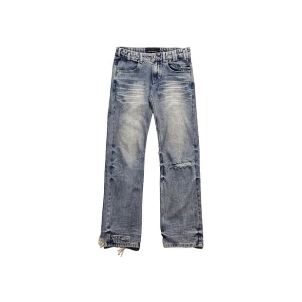 Racer worldwide slim low-waist denim