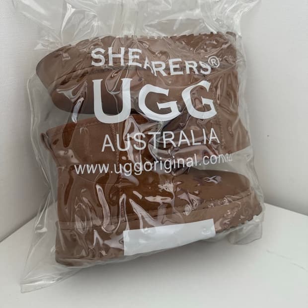 어그 숏 부츠 플랫폼