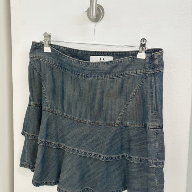 Armani denim skirt