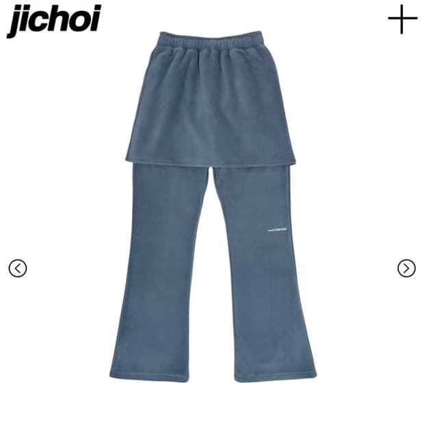 교환)지초이 24-006 플리스 레이어드 팬츠 40cm 1→2로 구해요