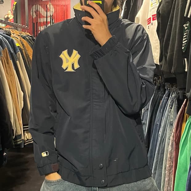 [IM]WWS x New York YANKEES 뉴욕 양키스 네이비 바막