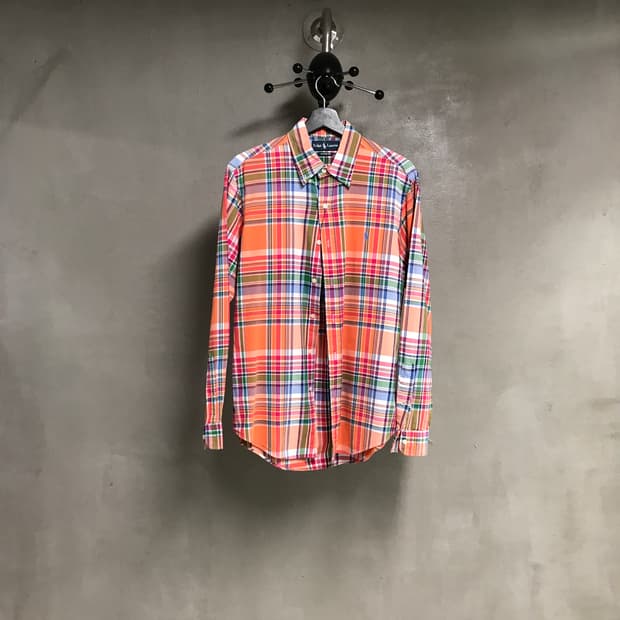 폴로 랄프로렌 체크 셔츠 M