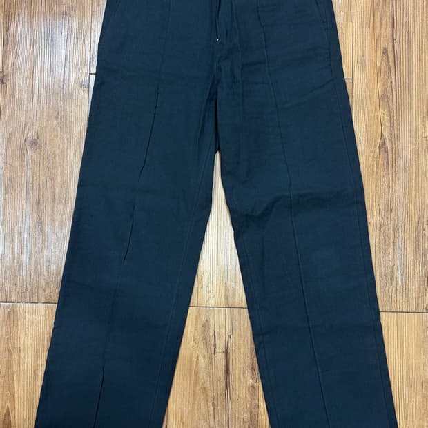 레스 Les stitch crease trouser (charcoal)