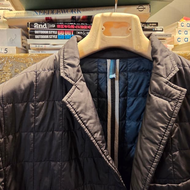 휴고보스 블랙라벨 퀼팅자켓