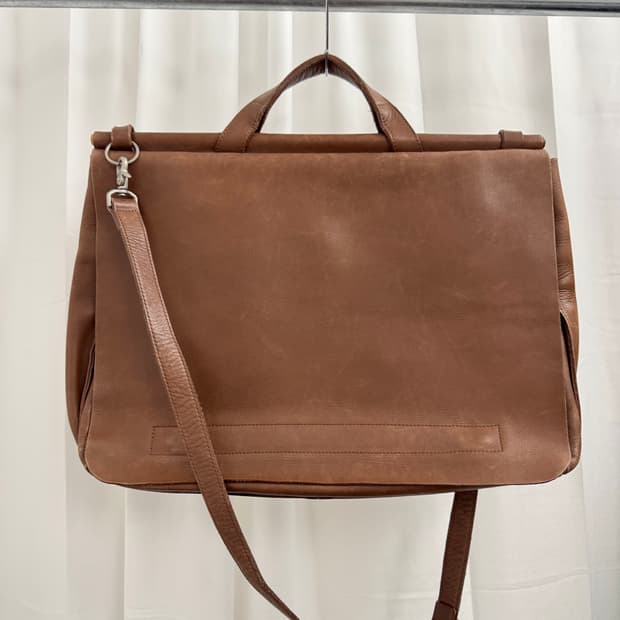 요지 야마모토 YSACCS POUR HOMME 레더 투웨이백