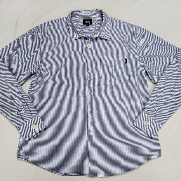 스투시 스트라이프 셔츠 