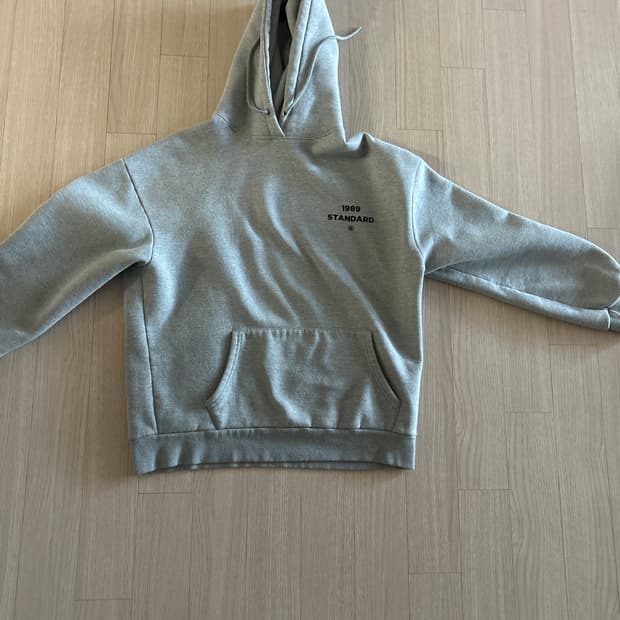1989 스탠다드 회색 후드티